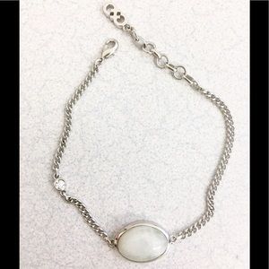 Gorgeous Cole Haan Quartz and crystal bracelet!